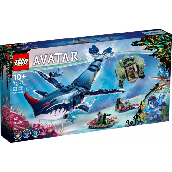 Lego Avatar Payakan the Tulkun & Crabsuit 2023